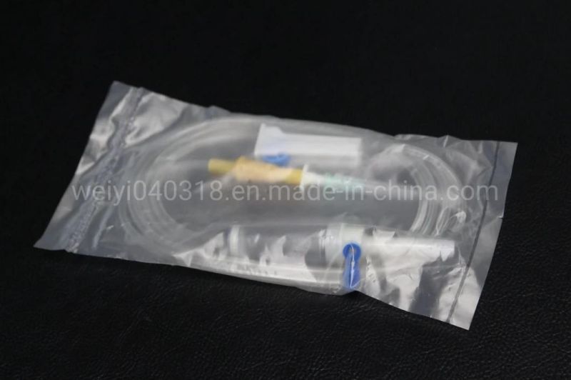 Disposable Medical Supplies Disposable Portable Infusion Set Device Burette Medical Infusion Set