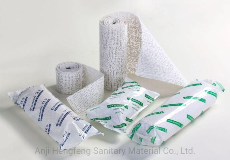 Disposable Medical 10*270cm Pop Plaster of Paris Bandage