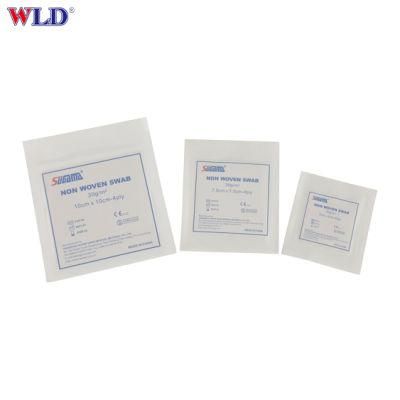 White Sterile X-ray Detectable Non Woven High Absorbent Gauze Sponge