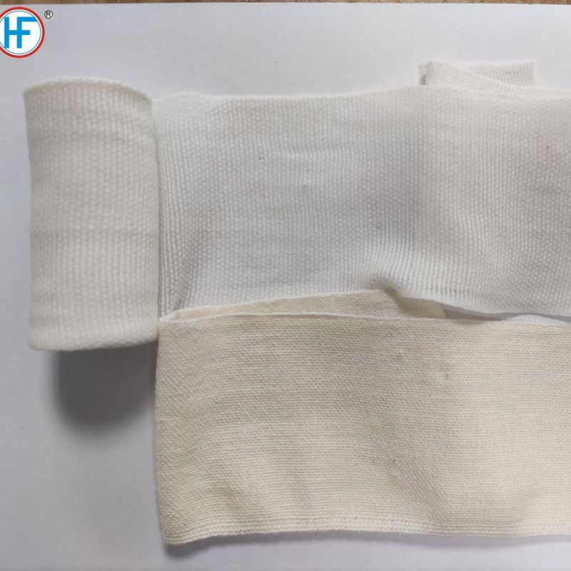 CE ISO Certified Premium Nature Color Plain Elastic Wrap Bandage