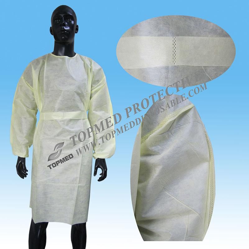 Sterile Disposable SMS Standard Surgical Gown