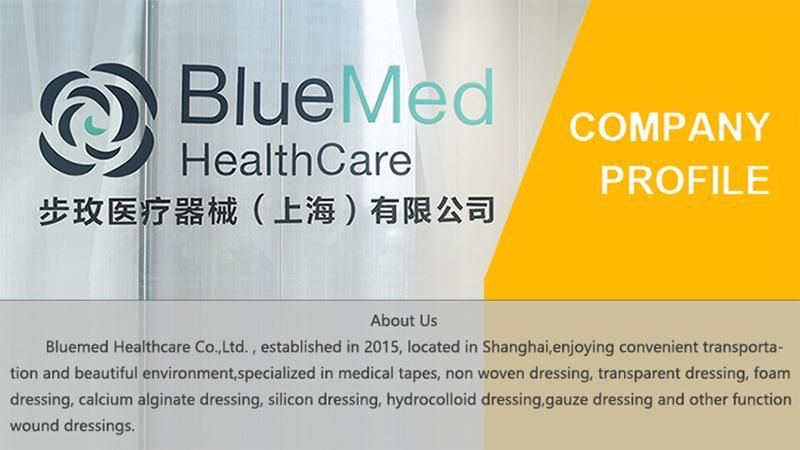 Bluenjoy New Products Sterile Adhesive Silicone Hypoallergenic Dressing with Pad