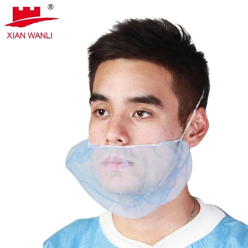 Disposable Non Woven Beard Cover Used for Food Process Industry