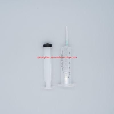 3-Parts/2-Parts Disposable Hypodermic Syringe with Needle