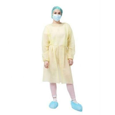 Disposable PP PE Waterproof Nonwoven Cleaning Cloth Isolation Gown Factory