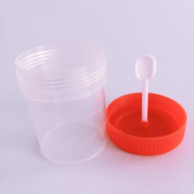 Disposable Plastic 100ml 120ml Sample Cup Container Sterile Sampling Urine Cups