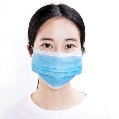 Custom Blue Disposable 3ply Surgical Face Mask