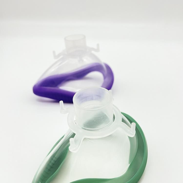 Comfortable Transparent Hospital Anesthesia Mask