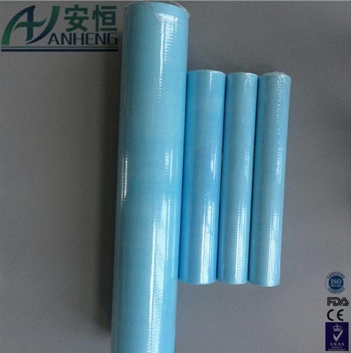 Hygienic Safety PE Tissue Laminate Disposable Bed Sheet Roll