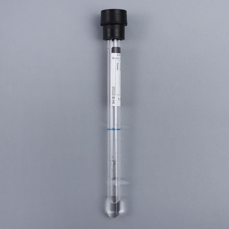 High Standard Vacuum ESR Test Glass Blood Collection Tubes