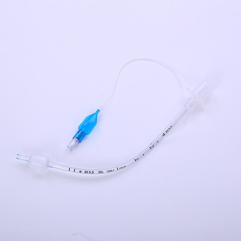 Medical Grade PVC Sterile Disposable Parts Endotracheal Tube Types Cuffed