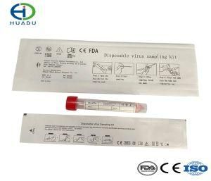 Universal Transport Medium Virus Sampling Collection Tube with Throat Oral Nasal Swab &amp; Culture Media CE/ISO/FDA/Fsc Certification