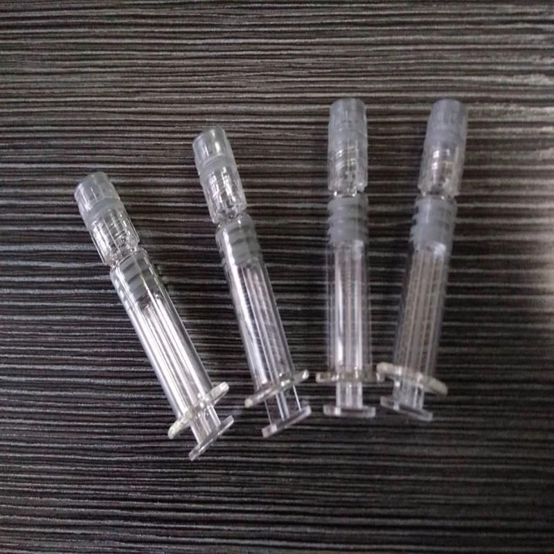 Disposable Sterile 3-Part Syringe 1ml-50ml Injector Syringe Without Cyclohexanone Syringes