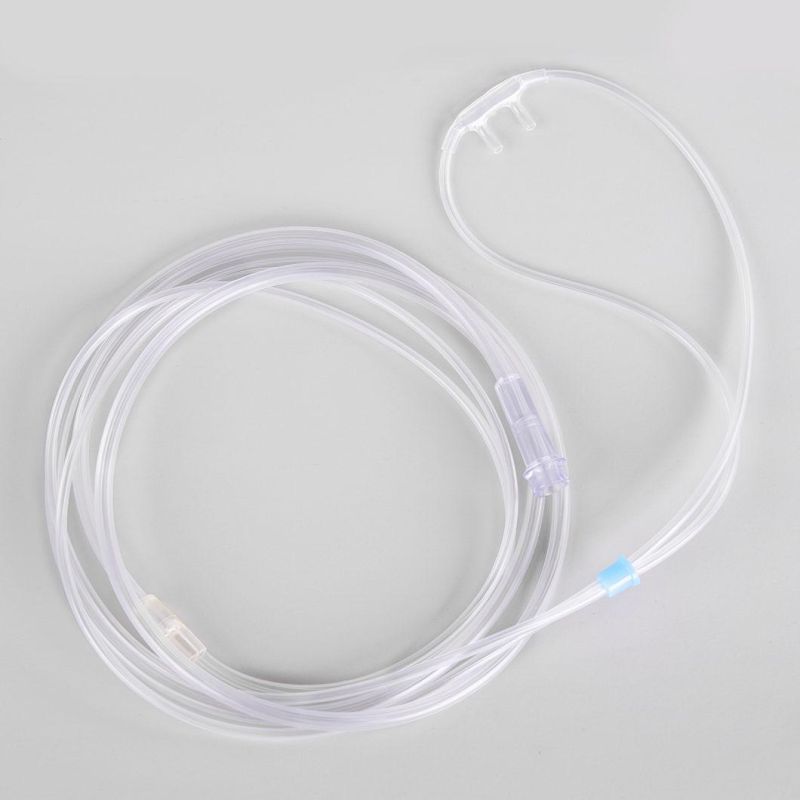 Medical Disposables Nasal Oxygen Cannula Medical PVC Nasal Oxygen Tube with CE