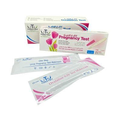 Lh Ovulation Rapid Test Strip Cassette and Midstream