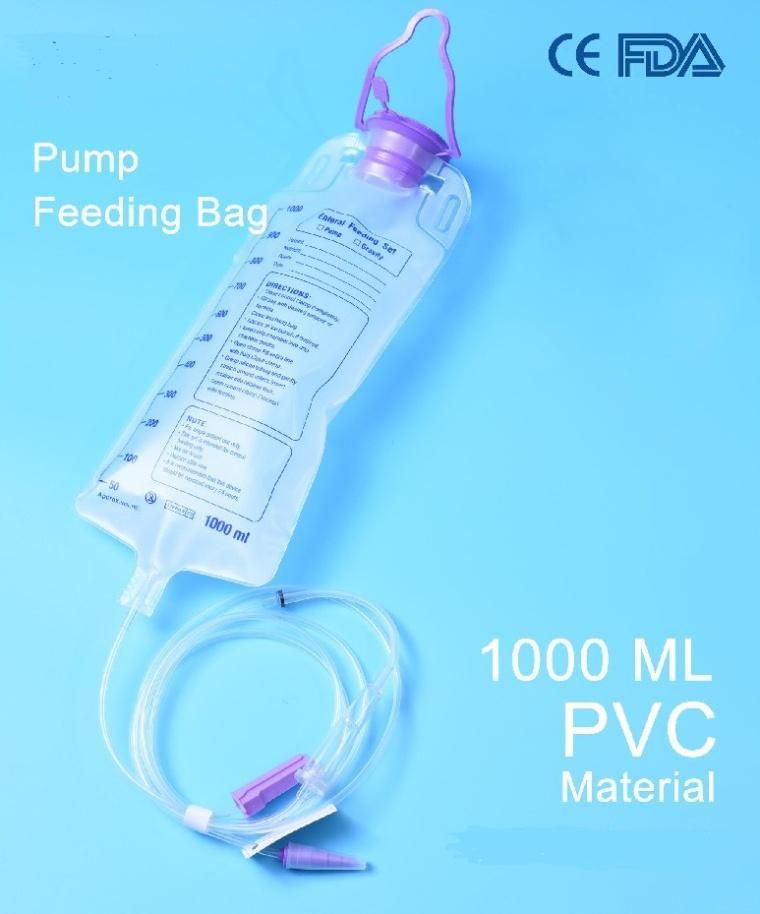 Wholesale Disposable CE/FDA Disposable Medical PVC Feeding Bag