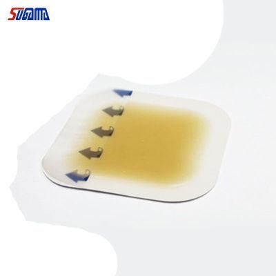 Medical Wound Care and Good Absorption Hydrocolloid Dressing with Border