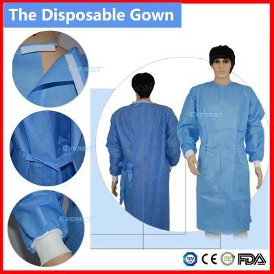 Surgical Gown with Sterile Pouches