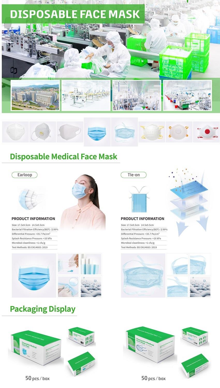 High Quality Non Woven Non-Woven Pollution Respirator Personal Protective Dust Masks Folding Face Mask