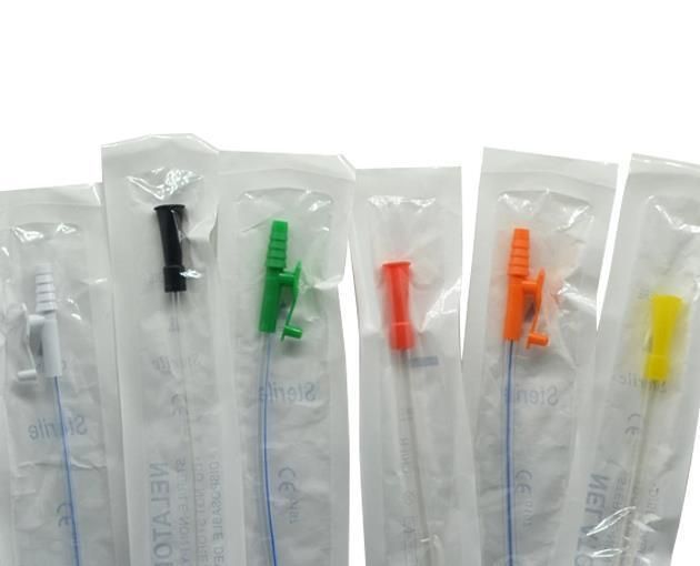 Disposable PVC Suction Catheter with CE, ISO, FDA Approval Cap-Cone Type