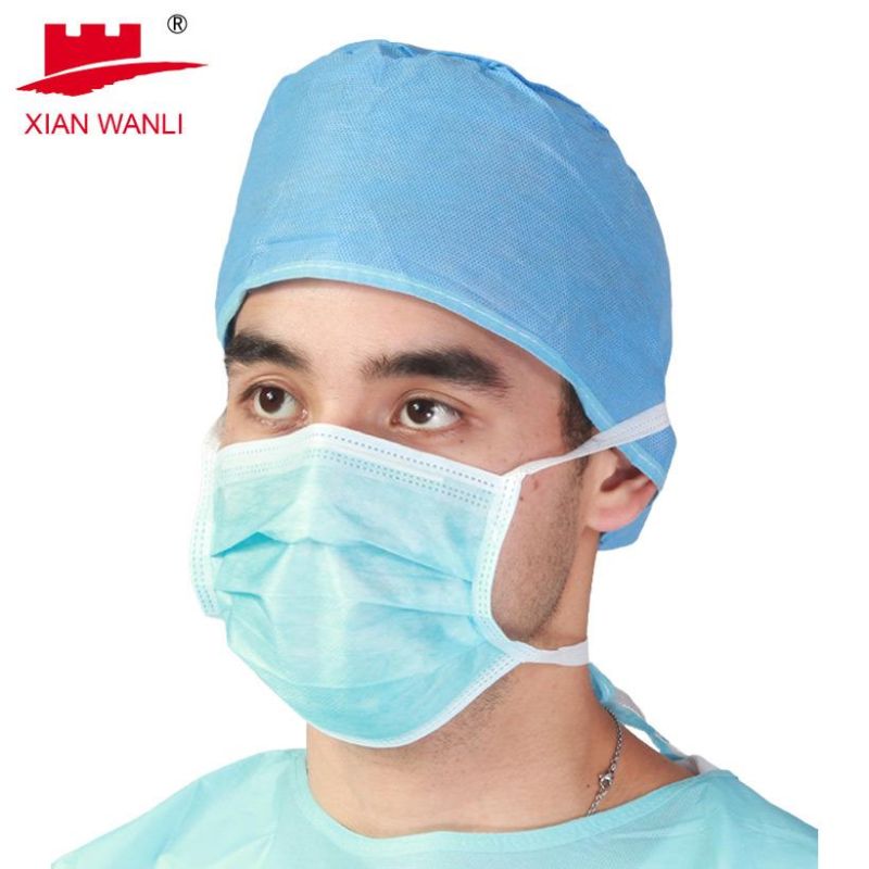 Nonwoven 3 Ply 50PCS/Box Earloop Disposable Face Mask