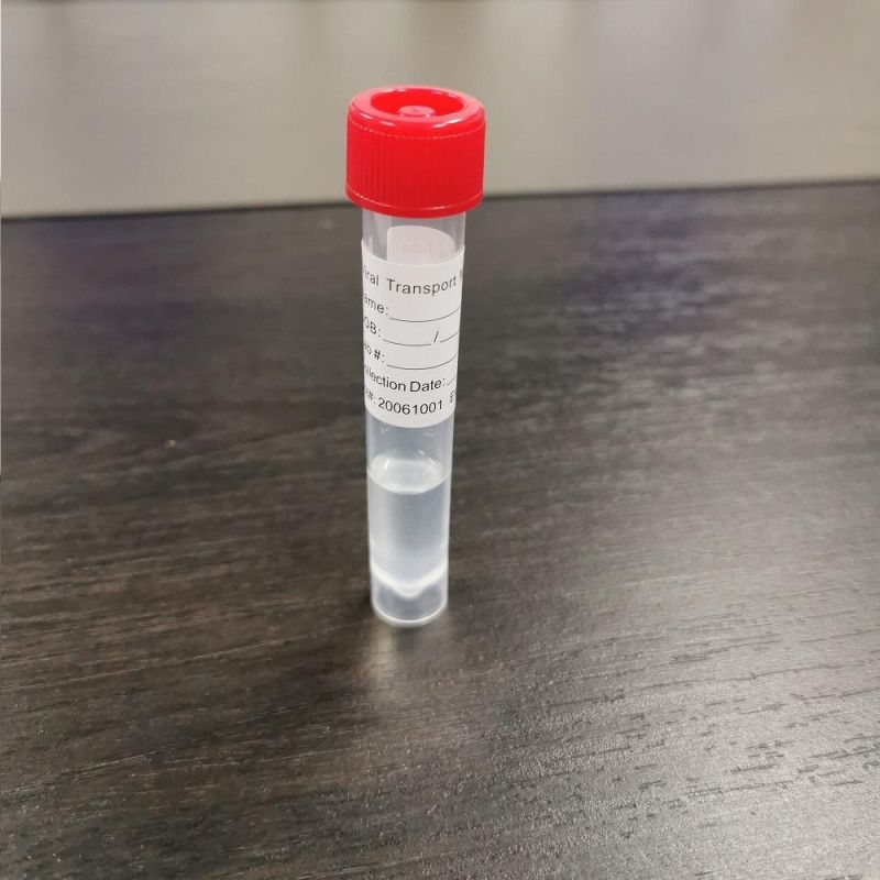 Viral Transport Media Tube with Specimen Collection Nasal Swab and Oral Swab