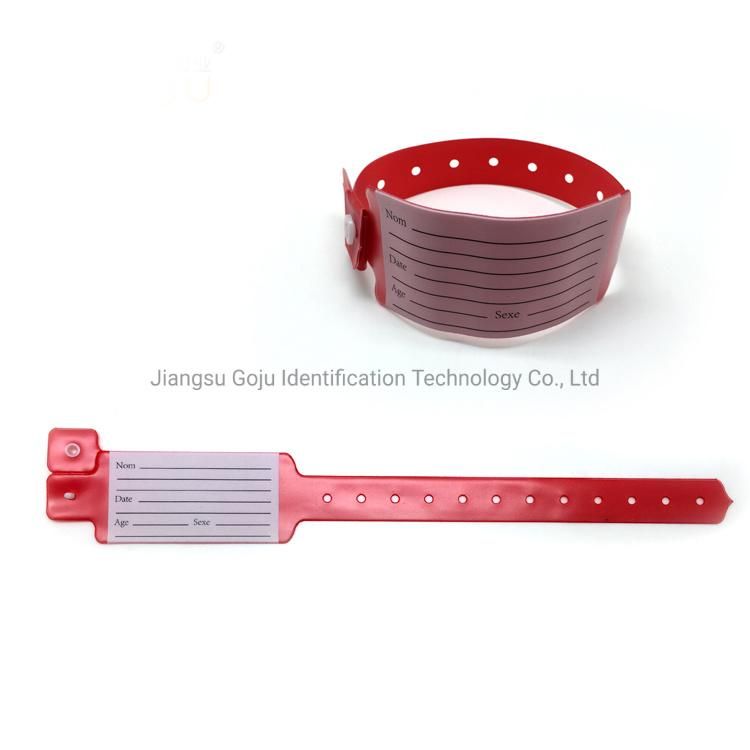 Medical Products Disposable ID Bracelet Identification Band