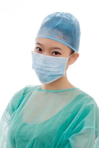 En14683 Typeiir Blue Disposable Medical Face Mask with Earloop Excellent Filtration 3ply Surgical Face Mask