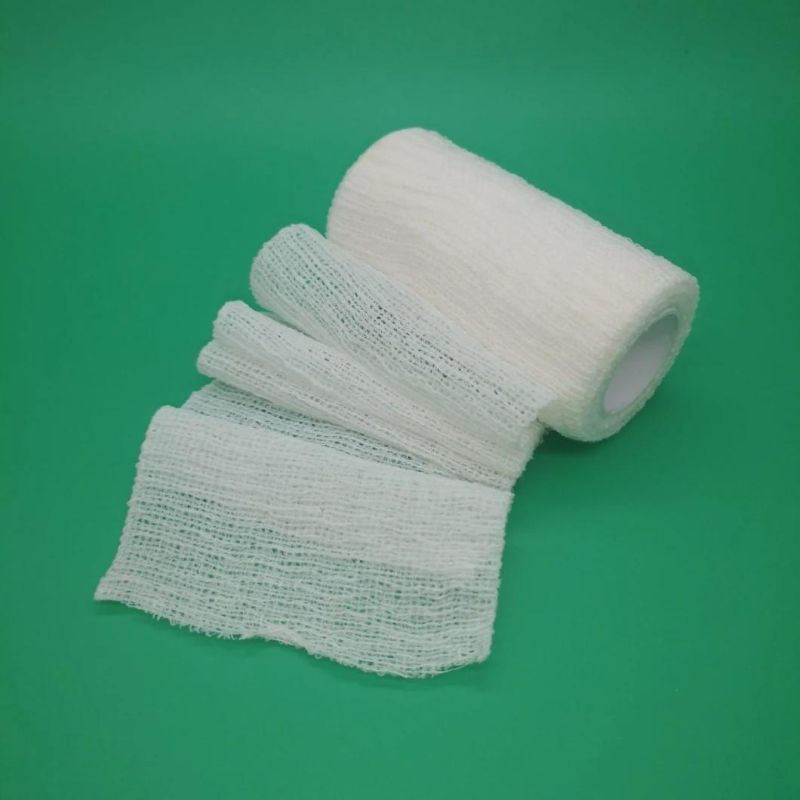 Light PBT Adhesive Bandage Distortion or Contusion Traumae for Dressing on Joints, Fingers and Extremities.