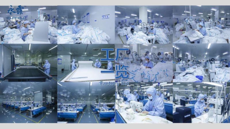 Hot Selling Disposable Non Woven Gown for Hospital Surgical