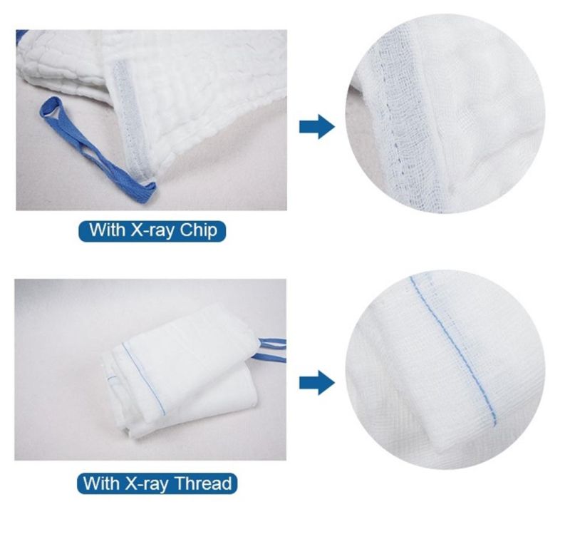 Cotton Gauze Lap Sponge for Abdominal Surgery