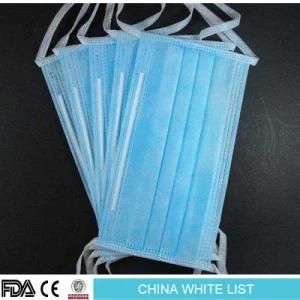 Wholesale Price /Ce Certified Blue Fashion Non-Woven Medical Face Mask