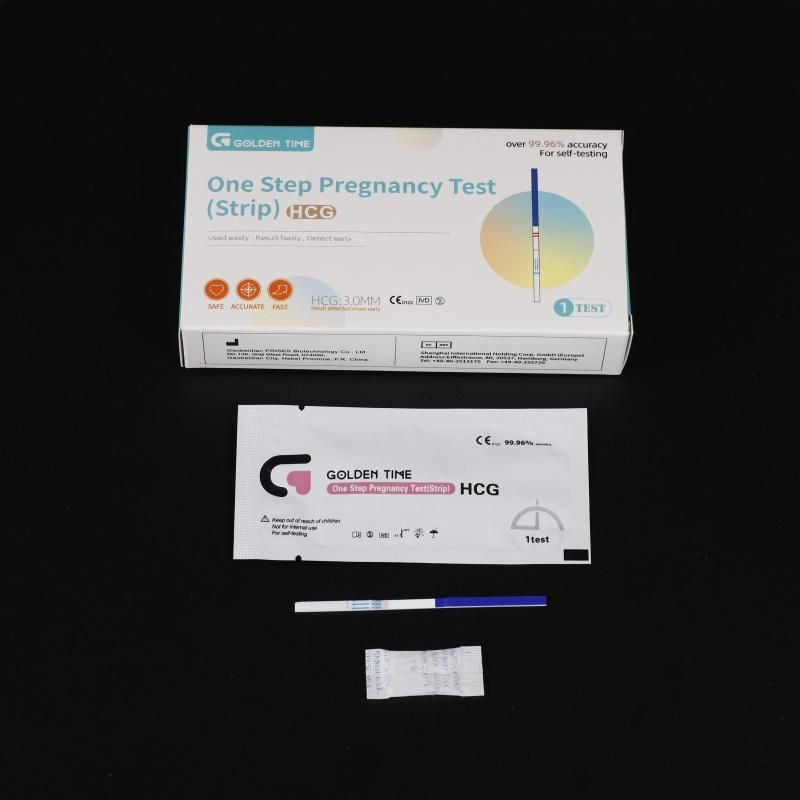 Medical HCG Pregnancy Test Strip HCG Rapid Test Strip Kit