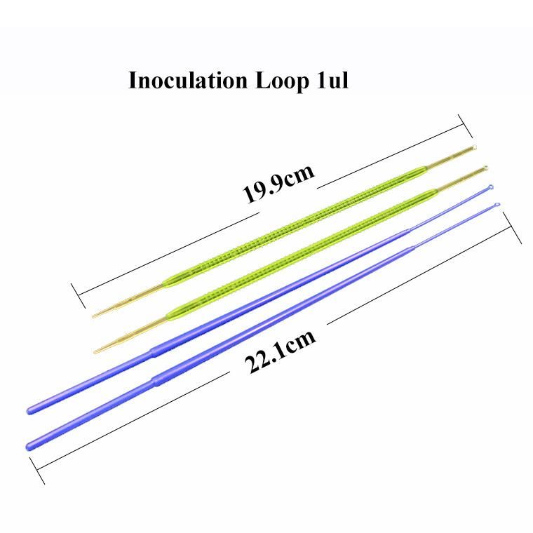 Laboratory Microbiology Inoculation Loop Bulk Pack 1UL Inoculating Loop