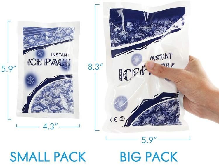 Portable First Aid Sport Instant Ice Pack for Therapy