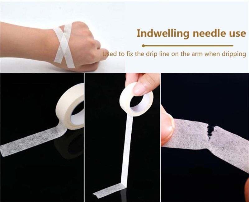 Surgical Tape Non Woven Skin Soft Fabric Cloth Adhesive Tape