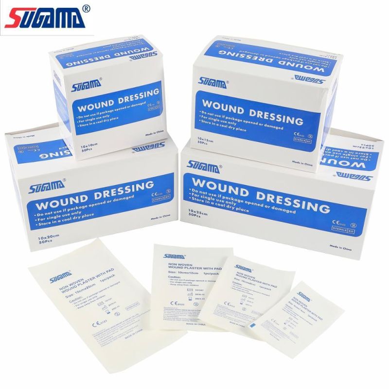 Fixing Tape Non Woven Fabric Surgical Wound Dressing Adhesive Rolls