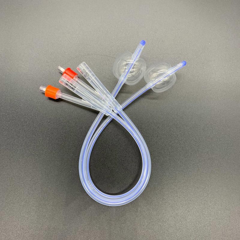 Disposable Single Use All Silicone Foley Catheter Medical Equipment