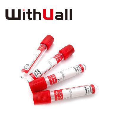 Manufacturers Medical Products Supplies Blood Collection Tubes Clot Activator Tubes