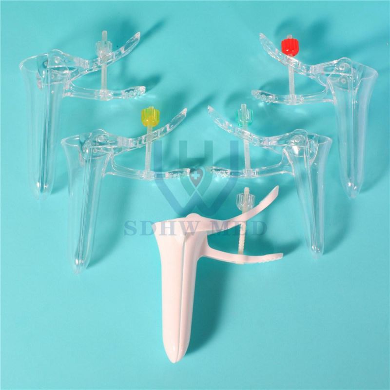 CE FDA Sterile Plastic Disposable Vaginal Speculum for Single Use