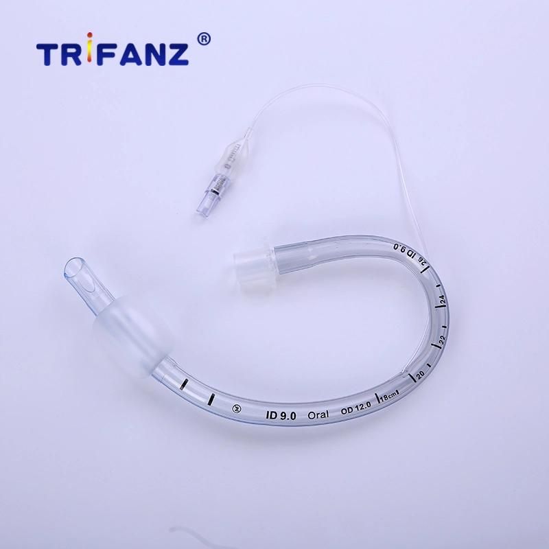 High Quality Medical Disposable Tracheostomy Tube with Cuff