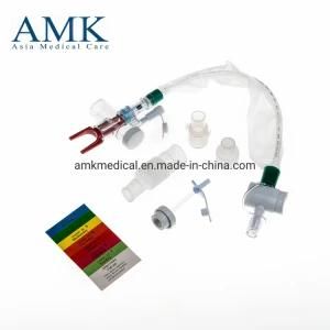 Closed Suction Catheter T-Piece 72h Automatic Flushing for Adults