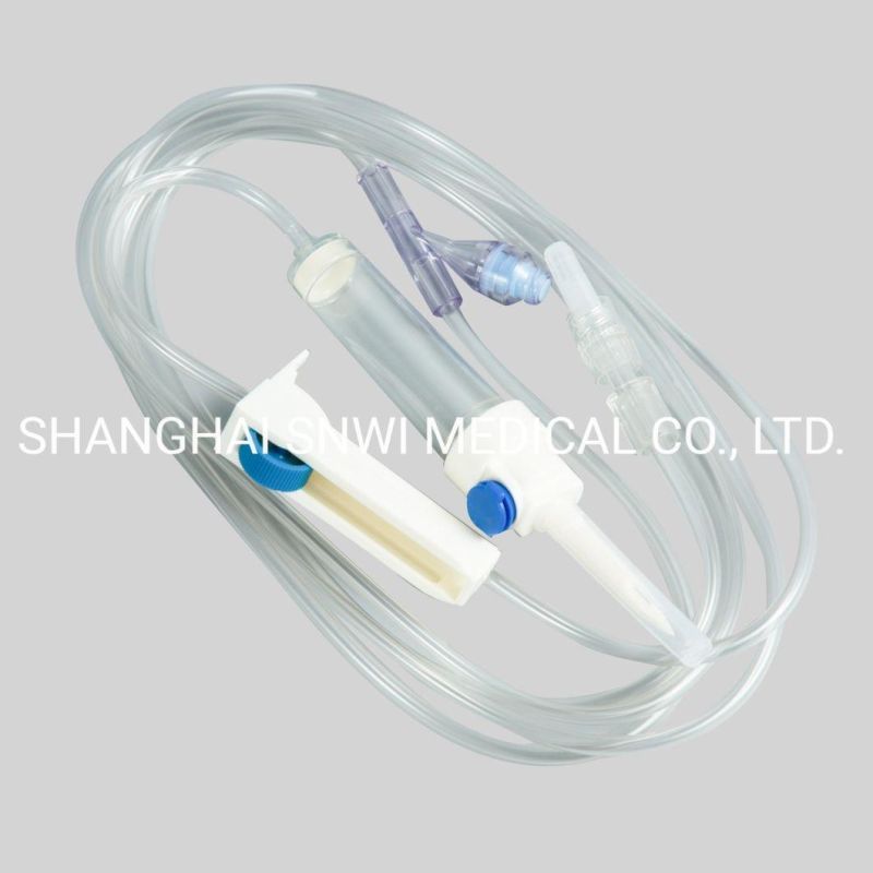 Medical Disposable 100ml Pediatric Burette Type Infusion Set with Burette