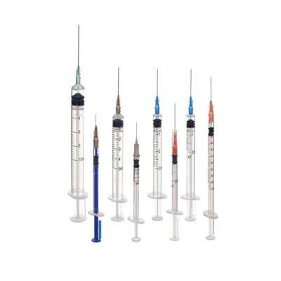 Syringes with Blunt Tip Syringe with Dispensing Needles and Syringe Cap for Experiments