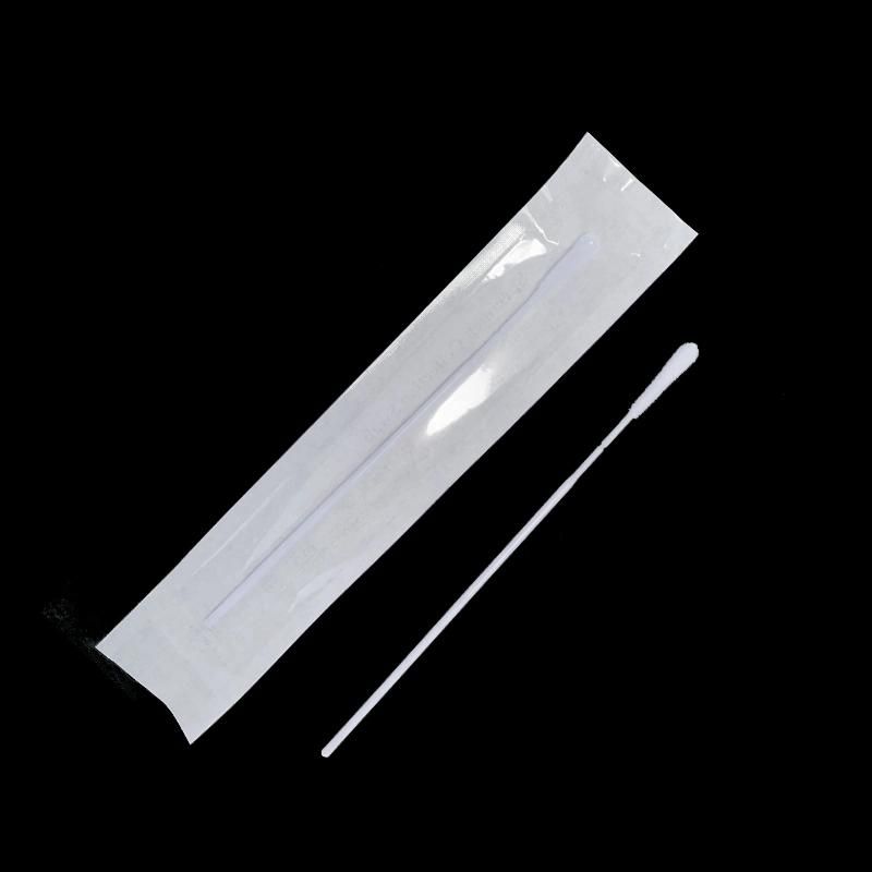 Sterile and Individual Packing Nylon Flocked Nasal Swab in Stock