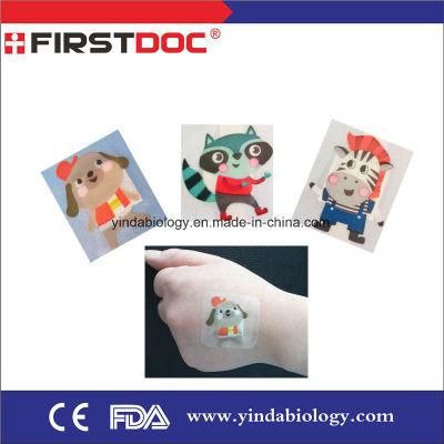 2017 New Cartoon Adhesive Bandage 38*38mm with Ce and FDA ISO13485