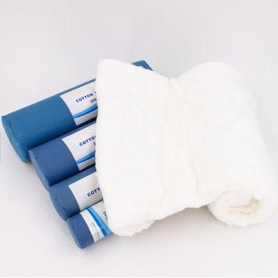 CE ISO Approved China Factory OEM Customized Cotton Rouleau De Gaze Absorbent Medical Gauze Bandage Rolls for Wound Care