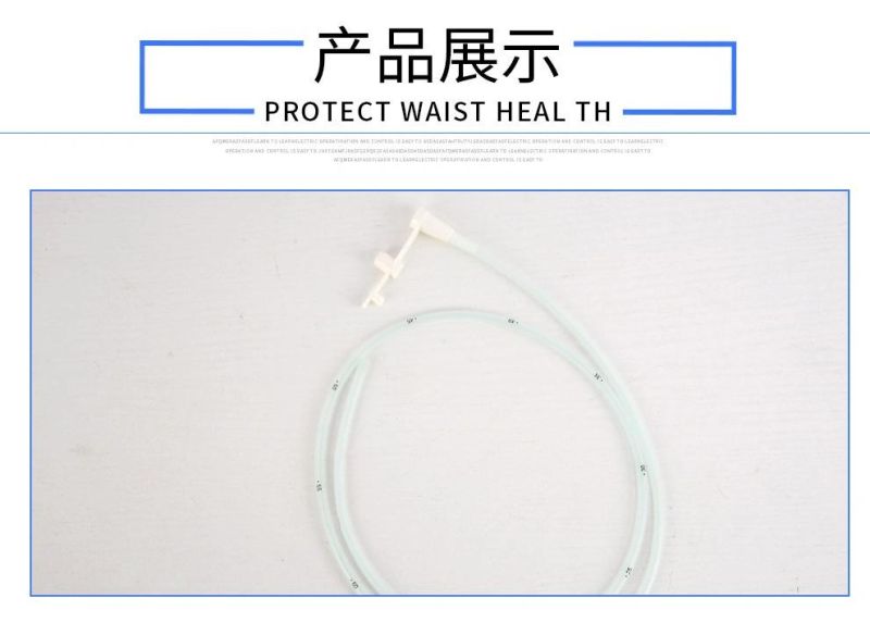 Disposable Gastric Tube Silicone Nasal Feeding Tube Rubber Gastroesophageal Mouth and Nasal Inspection Nasal Feeding Tube Independent Packaging