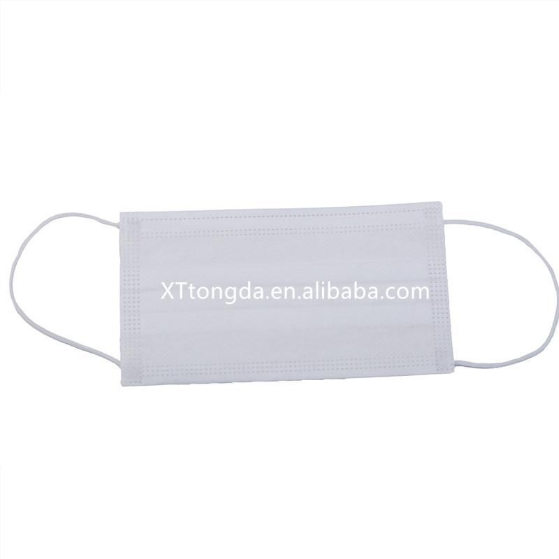 PP 3 Ply Disposable Medical Nonwoven Earloop Face Masks