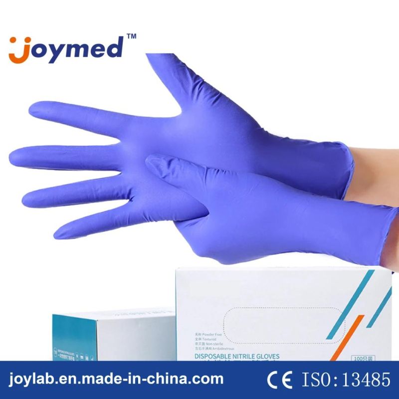 Anti Bacterial Anti-Virus Dentist Examination Medical Use Heavy Duty Surgical Disposable Nitrile Gloves